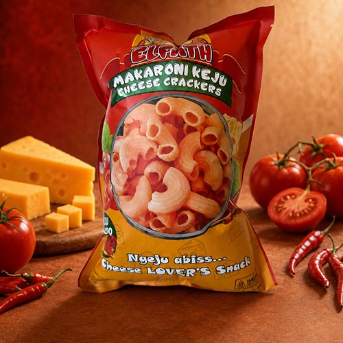 ELFATH Makaroni Keju rasa Keju Balado