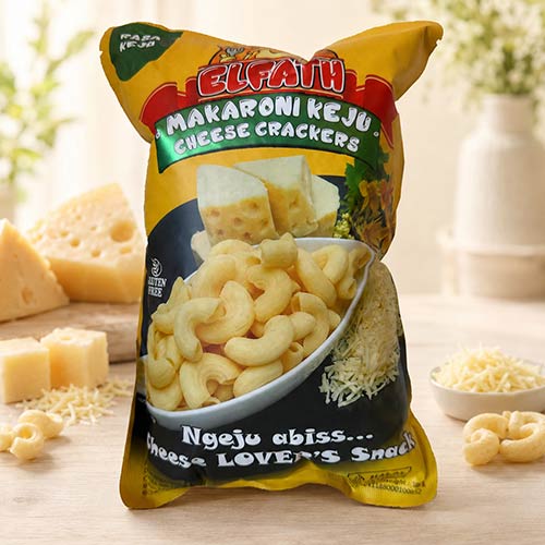 ELFATH Makaroni Keju rasa Original Full Keju